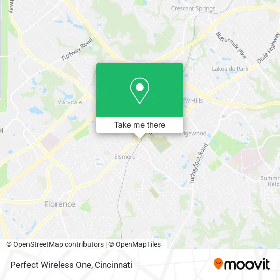 Perfect Wireless One map