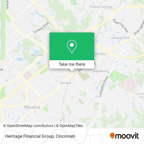 Mapa de Heritage Financial Group