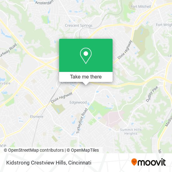 Kidstrong Crestview Hills map