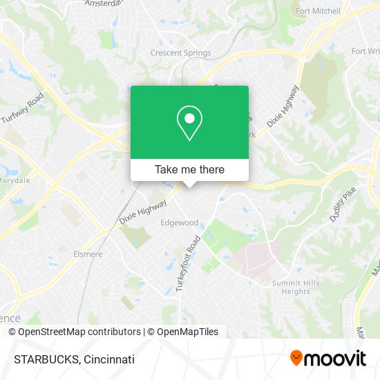 Mapa de STARBUCKS