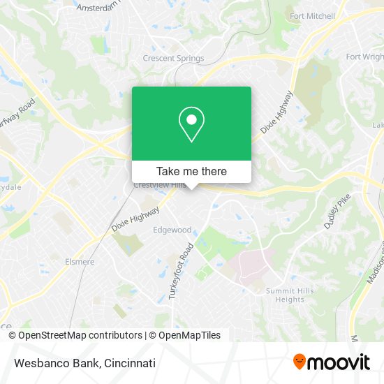 Wesbanco Bank map