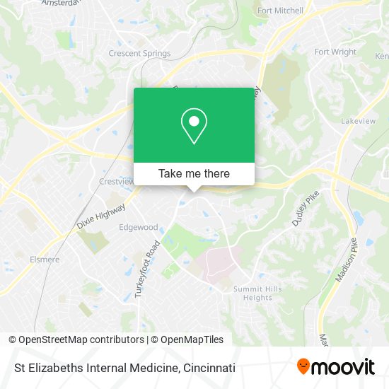 St Elizabeths Internal Medicine map