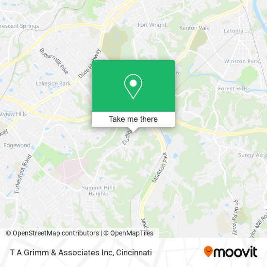 T A Grimm & Associates Inc map