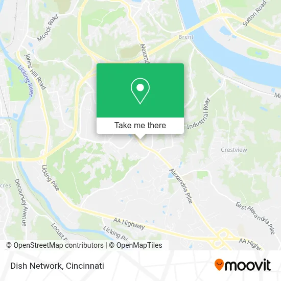 Dish Network map