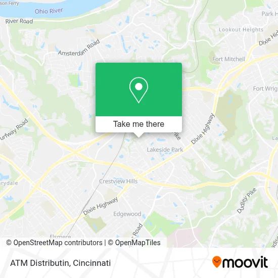ATM Distributin map