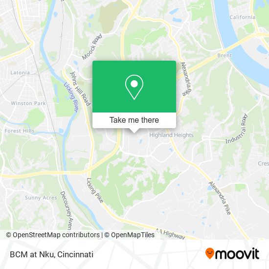 BCM at Nku map