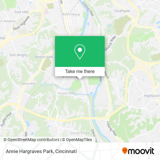 Mapa de Annie Hargraves Park