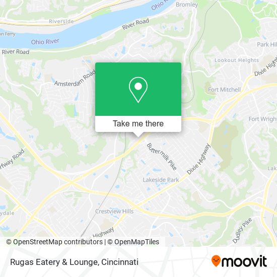 Rugas Eatery & Lounge map