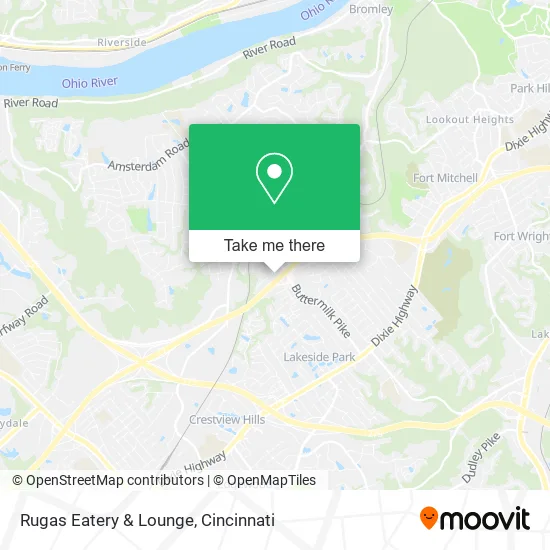 Rugas Eatery & Lounge map