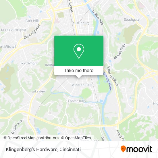 Klingenberg's Hardware map