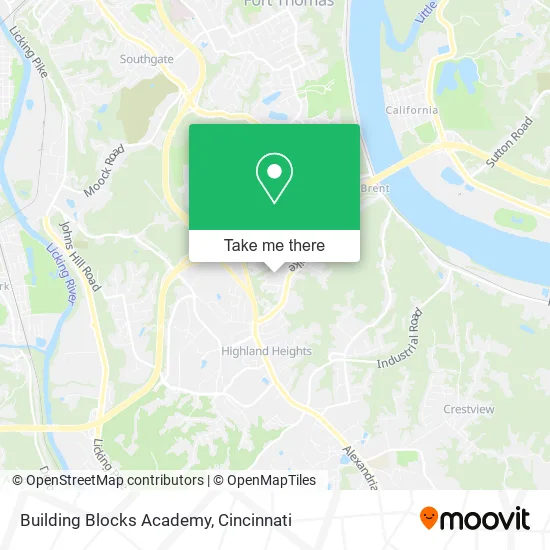 Building Blocks Academy map