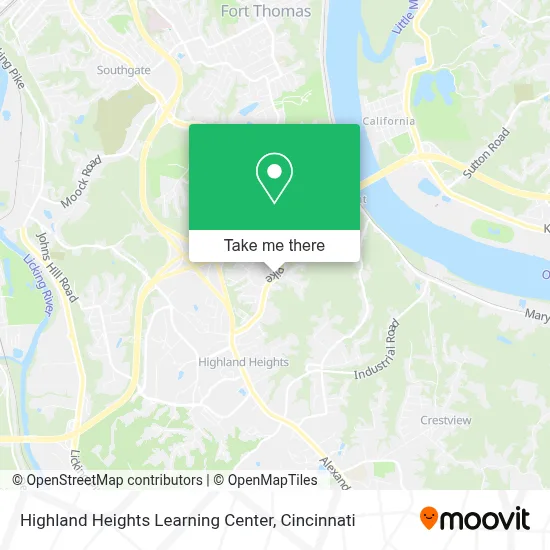 Highland Heights Learning Center map