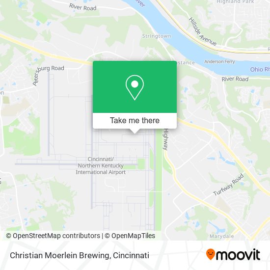 Christian Moerlein Brewing map