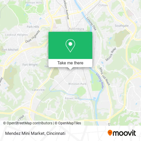 Mendez Mini Market map