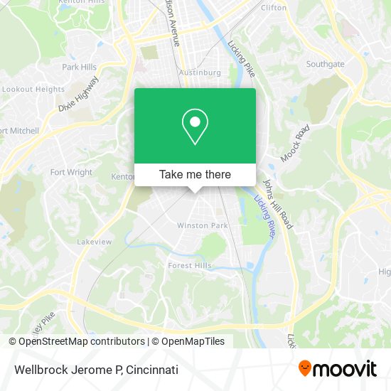 Wellbrock Jerome P map