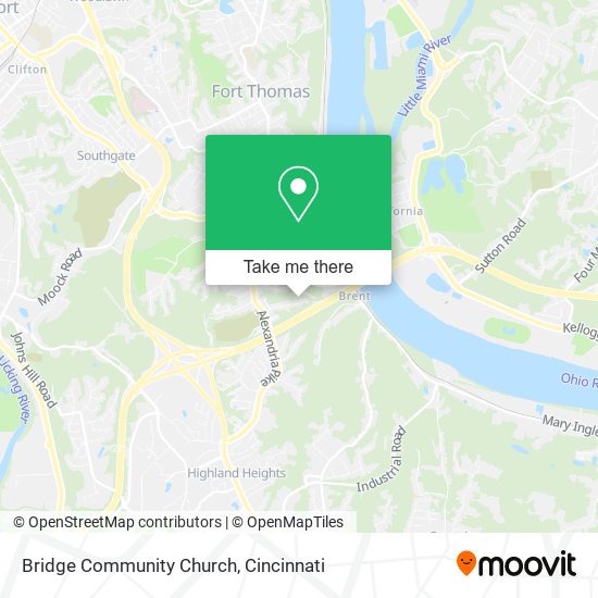 Bridge Community Church map