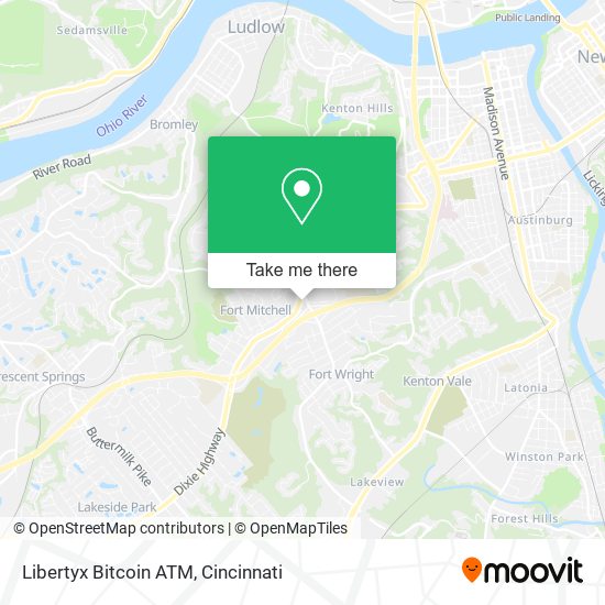 Libertyx Bitcoin ATM map