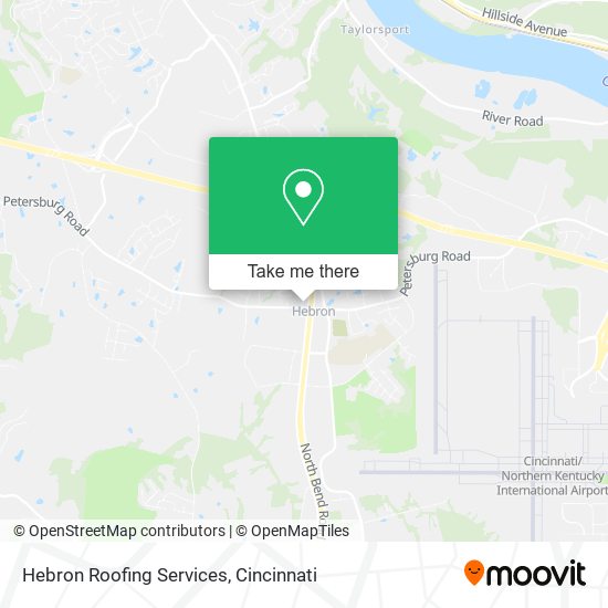 Hebron Roofing Services map
