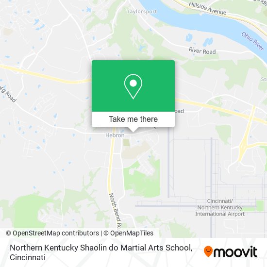 Northern Kentucky Shaolin do Martial Arts School map