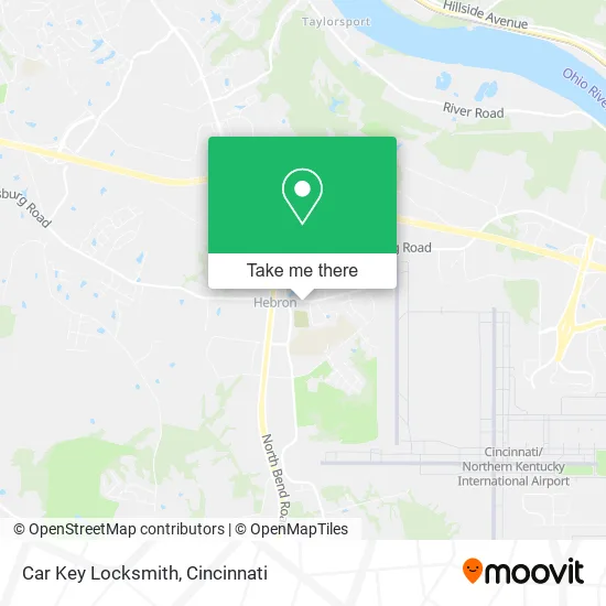 Car Key Locksmith map