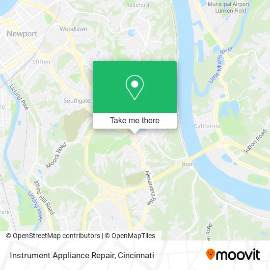Instrument Appliance Repair map