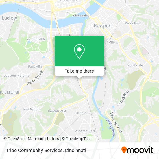 Mapa de Tribe Community Services