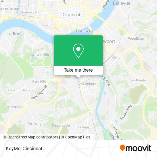 KeyMe map