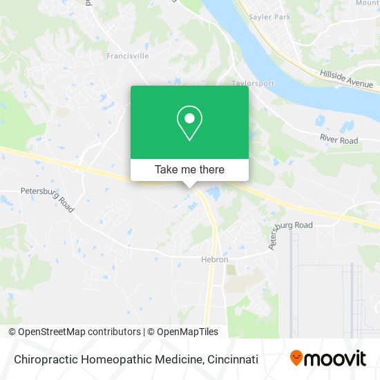 Mapa de Chiropractic Homeopathic Medicine