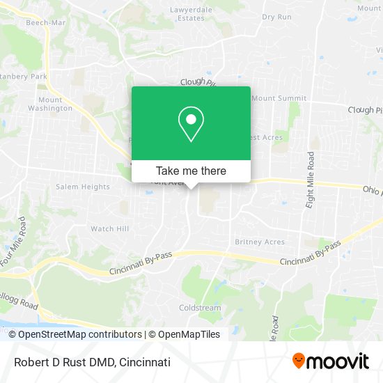 Mapa de Robert D Rust DMD