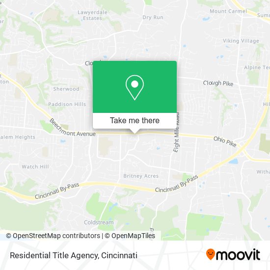 Mapa de Residential Title Agency