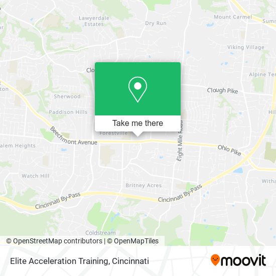 Mapa de Elite Acceleration Training