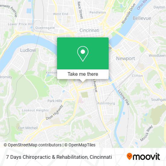 Mapa de 7 Days Chiropractic & Rehabilitation