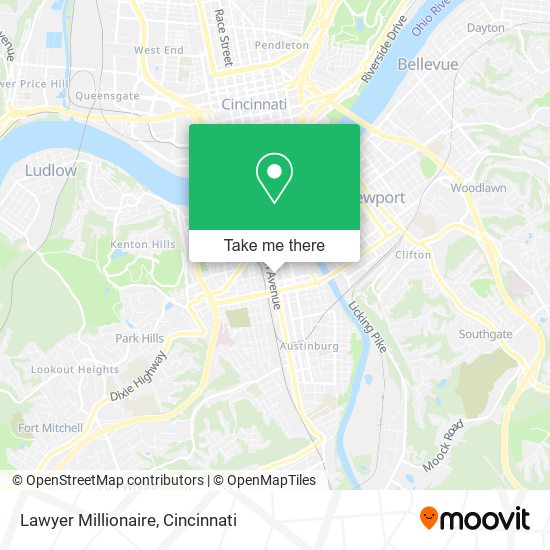 Lawyer Millionaire map