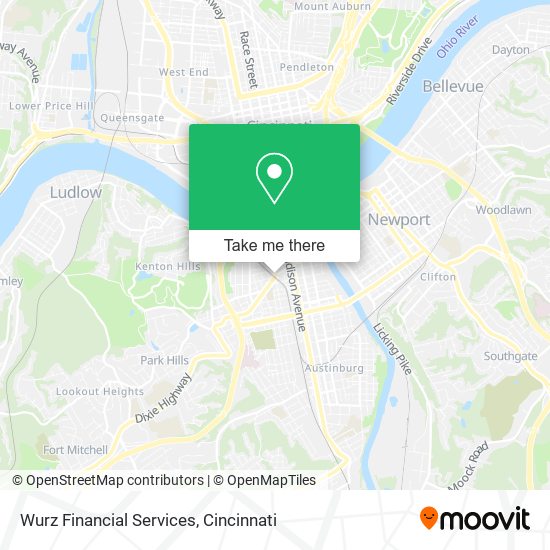 Mapa de Wurz Financial Services
