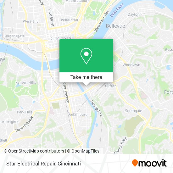 Star Electrical Repair map