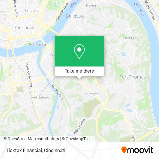 Ticktax Financial map