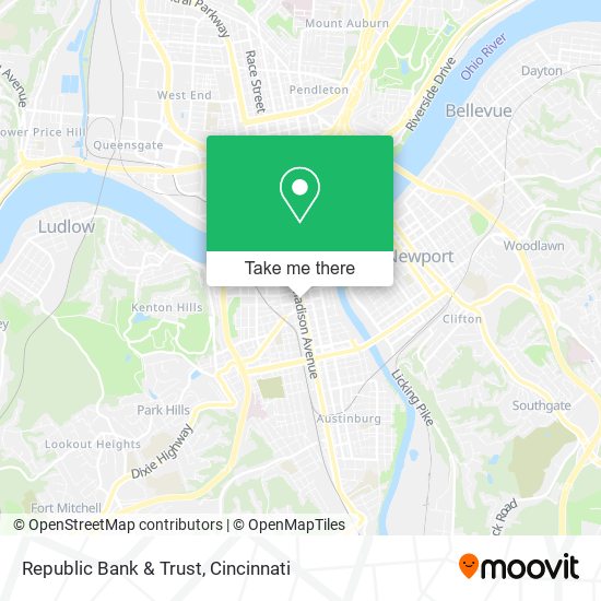 Mapa de Republic Bank & Trust