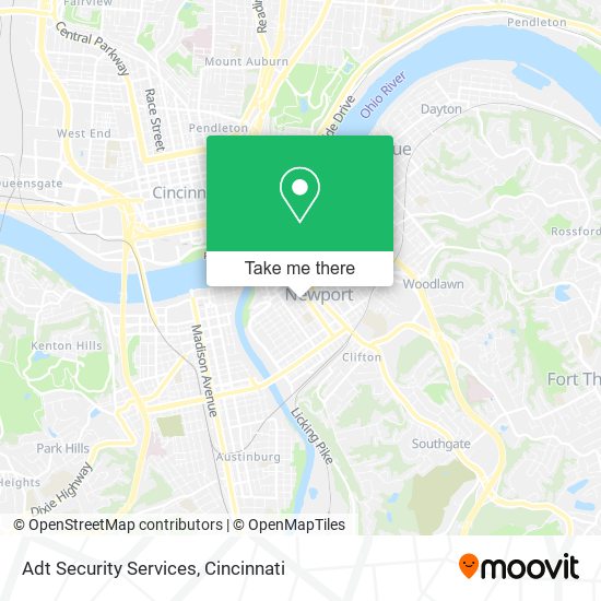 Adt Security Services map