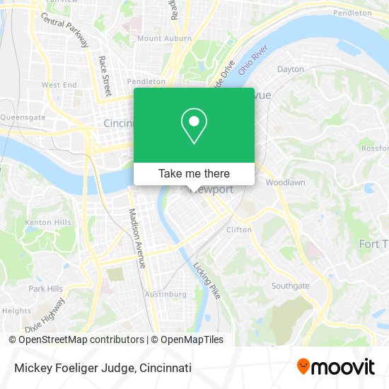 Mapa de Mickey Foeliger Judge