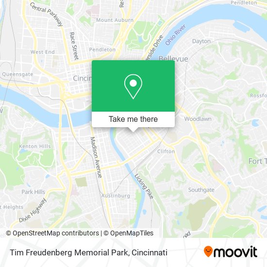 Mapa de Tim Freudenberg Memorial Park