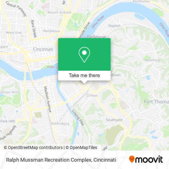 Ralph Mussman Recreation Complex map