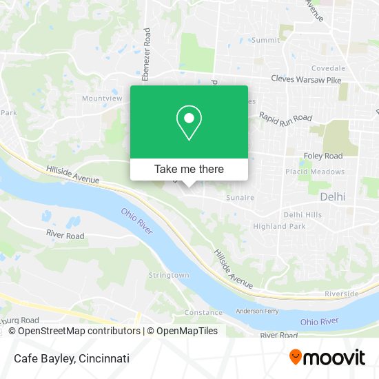 Mapa de Cafe Bayley