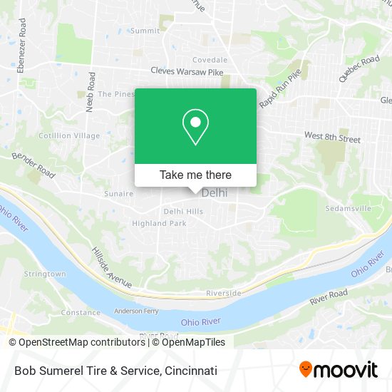 Bob Sumerel Tire & Service map