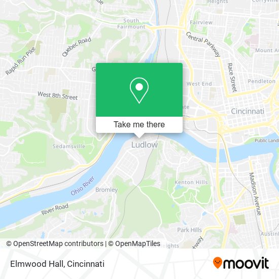 Mapa de Elmwood Hall