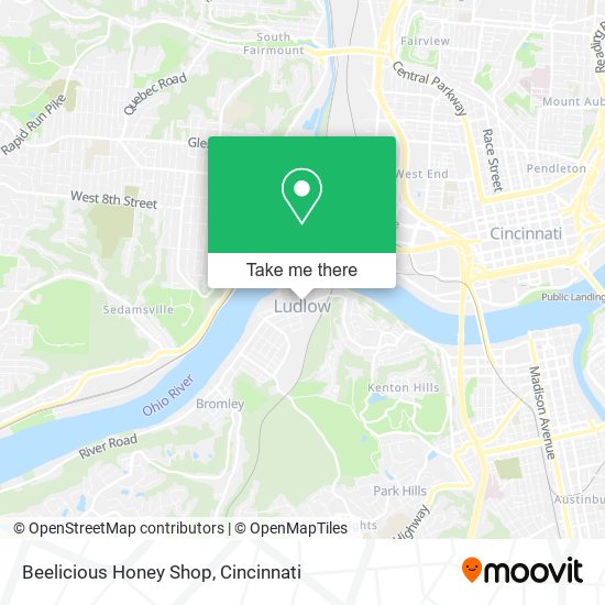 Beelicious Honey Shop map