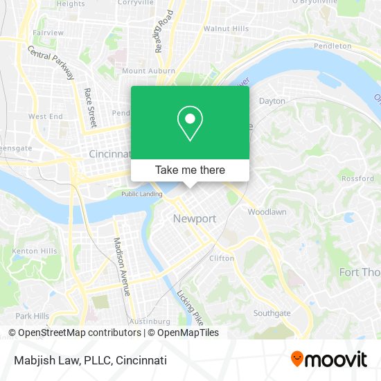 Mabjish Law, PLLC map