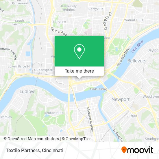Textile Partners map