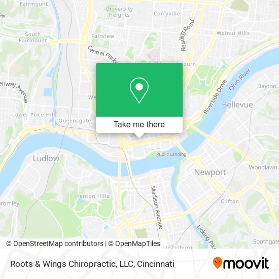 Roots & Wings Chiropractic, LLC map