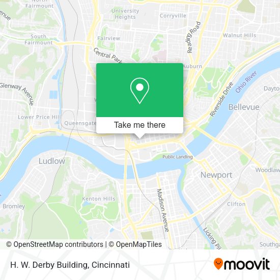 Mapa de H. W. Derby Building