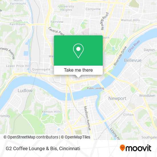 Mapa de G2 Coffee Lounge & Bis